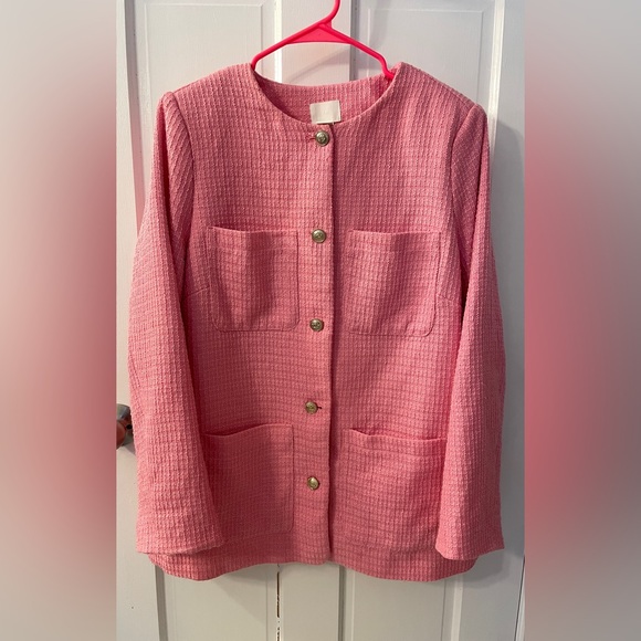H&M Boucle Button down Blazer/Jacket - Picture 3 of 9